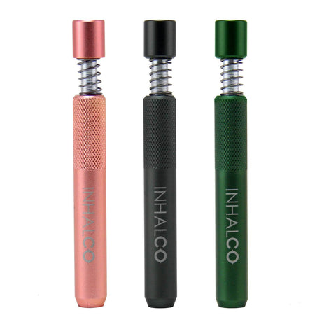 PILOT DIARY One-Hitter Pipes in Rose, Black, Green - Portable and Discreet