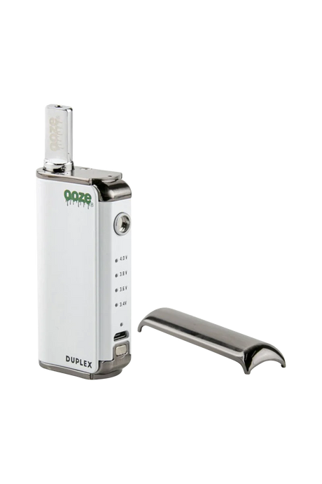 Ooze Duplex Dual Extract Vaporizer, front view on white background, versatile for concentrates