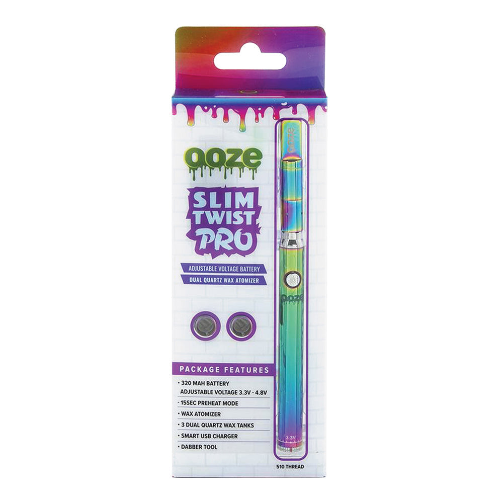 Ooze Slim Twist PRO Concentrate Vape Kit | Packaging