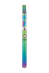 Ooze Slim Twist PRO Vape Kit, rainbow finish, 510 thread, for concentrates, front view