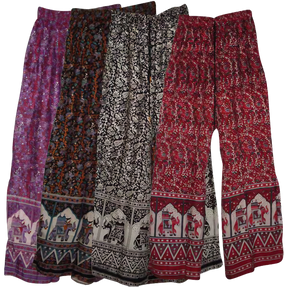 Elephant Print Palazzo Lounge Pants