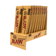 RAW Classic Peacemaker Cones displayed in open box, angled view, ready-to-fill rolling papers