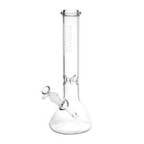 Phoenix Rising Basic Beaker Water Pipe, 14mm F, made of Borosilicate Glass, front view on white background