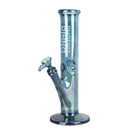 Phoenix Rising 12" Straight Wide Borosilicate Glass Water Pipe with 14mm Female Joint