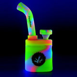 Piecemaker "Klutch" Silicone Water Pipe in Assorted Colors with Glow Feature