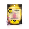 Honey Hive Bubble Carb Cap by Honeybee Herb in Pink, Quartz Material, 30mm for Dab Rigs, Front View