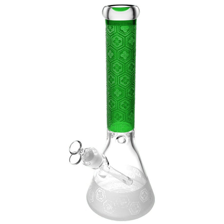 Primrose Etched Glass Bong Water Pipe