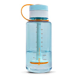 Puffco Budsy Water Bottle Water Pipe in Glacier - 9.5" Portable Bubbler with 14mm Female Joint