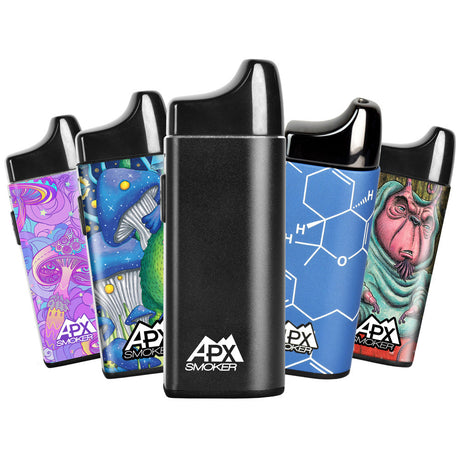 Pulsar APX Smoker V3 Electric Pipes in various designs, compact and portable for dry herbs