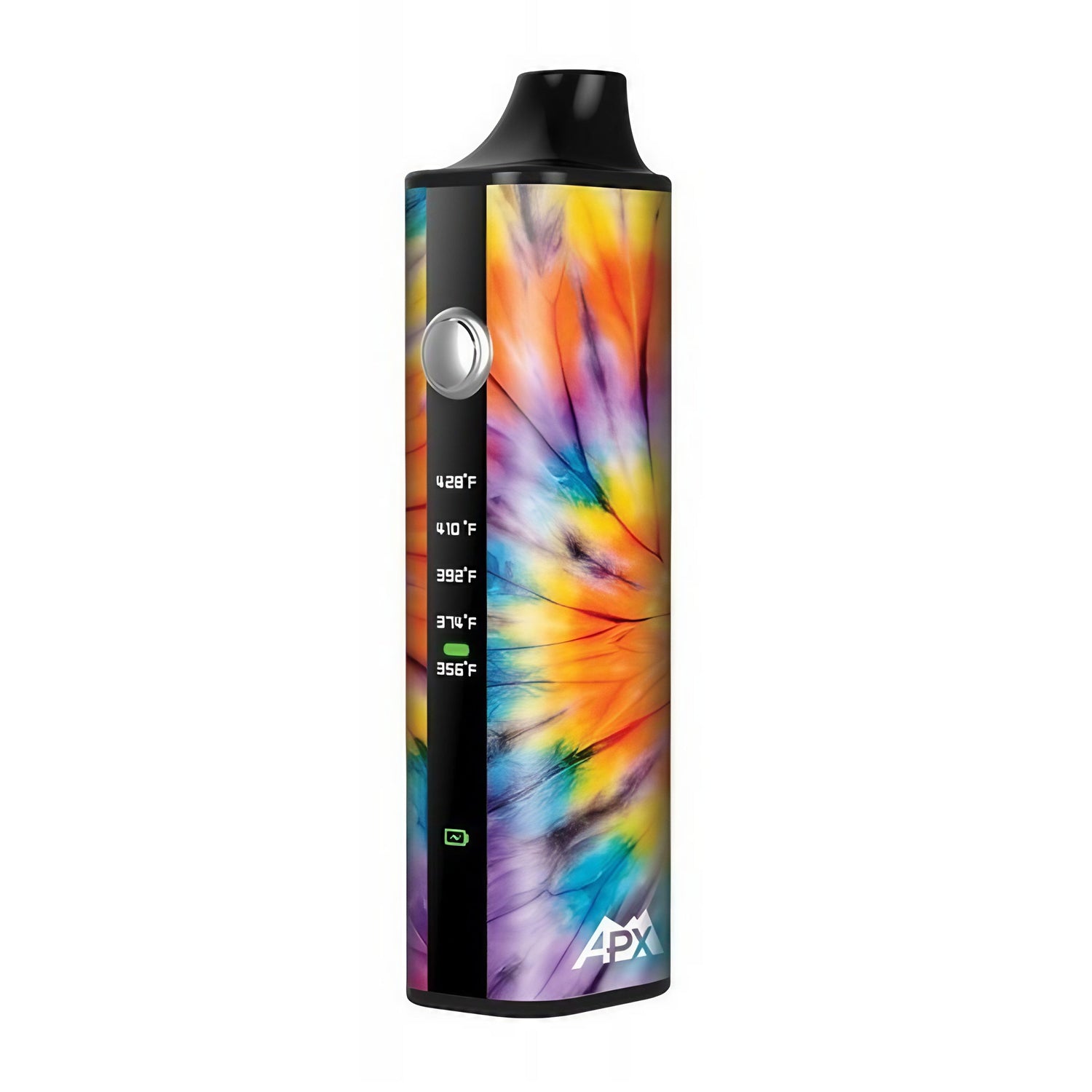 Pulsar APX Vaporizer 2.0 in Tie Dye - Compact 4" Portable Vape Front View