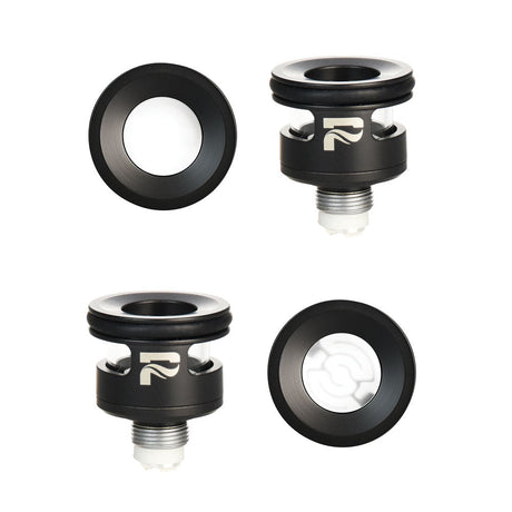 Pulsar APX Volt V3 Atomizer Kit in Full Metal Black, featuring ceramic, quartz, and steel components