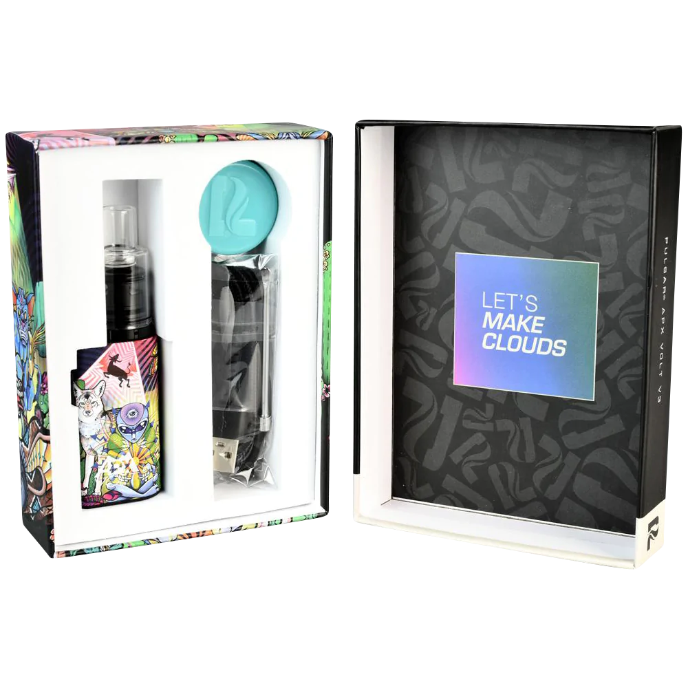 Pulsar APX Volt V3 Vaporizer with Quartz Coil, Compact Design, Open Box View