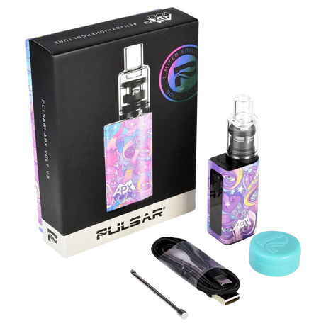 Pulsar APX Volt V3 Concentrate Vaporizer with Quartz Coil and Accessories