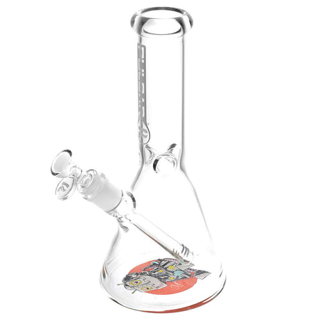 Pulsar Bottoms Up DopeBot Water Pipe, 10 inch, 14mm Female, Borosilicate Glass, Beaker Design