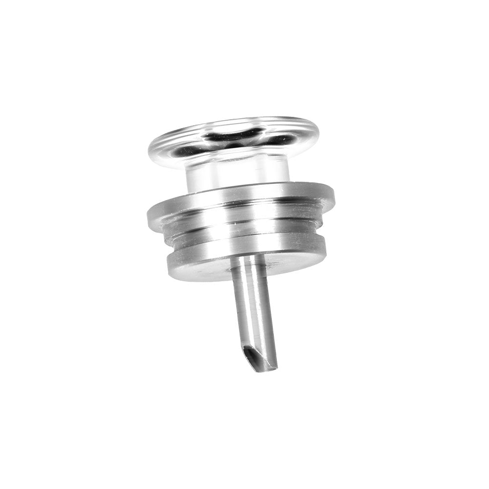 Pulsar Dabtron Electric Dab Rig replacement titanium nail, top view on white background