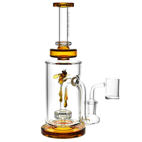 Pulsar Drop Down Bee Dab Rig with Disc Percolator and 90 Degree Joint