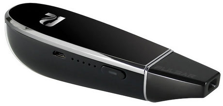 Pulsar Flow Vaporizer in Black - Sleek Portable Design with Isolated Airflow Path