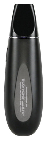 Pulsar Flow Vaporizer - Sleek Black Portable Device Front View