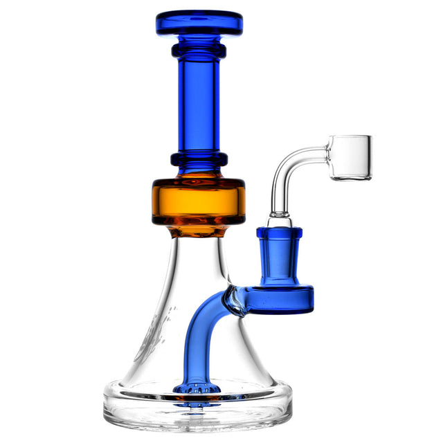 Pulsar 'Fresh & Clean' Rig - 7.5" with 14mm Female Joint, Borosilicate Glass, Front View