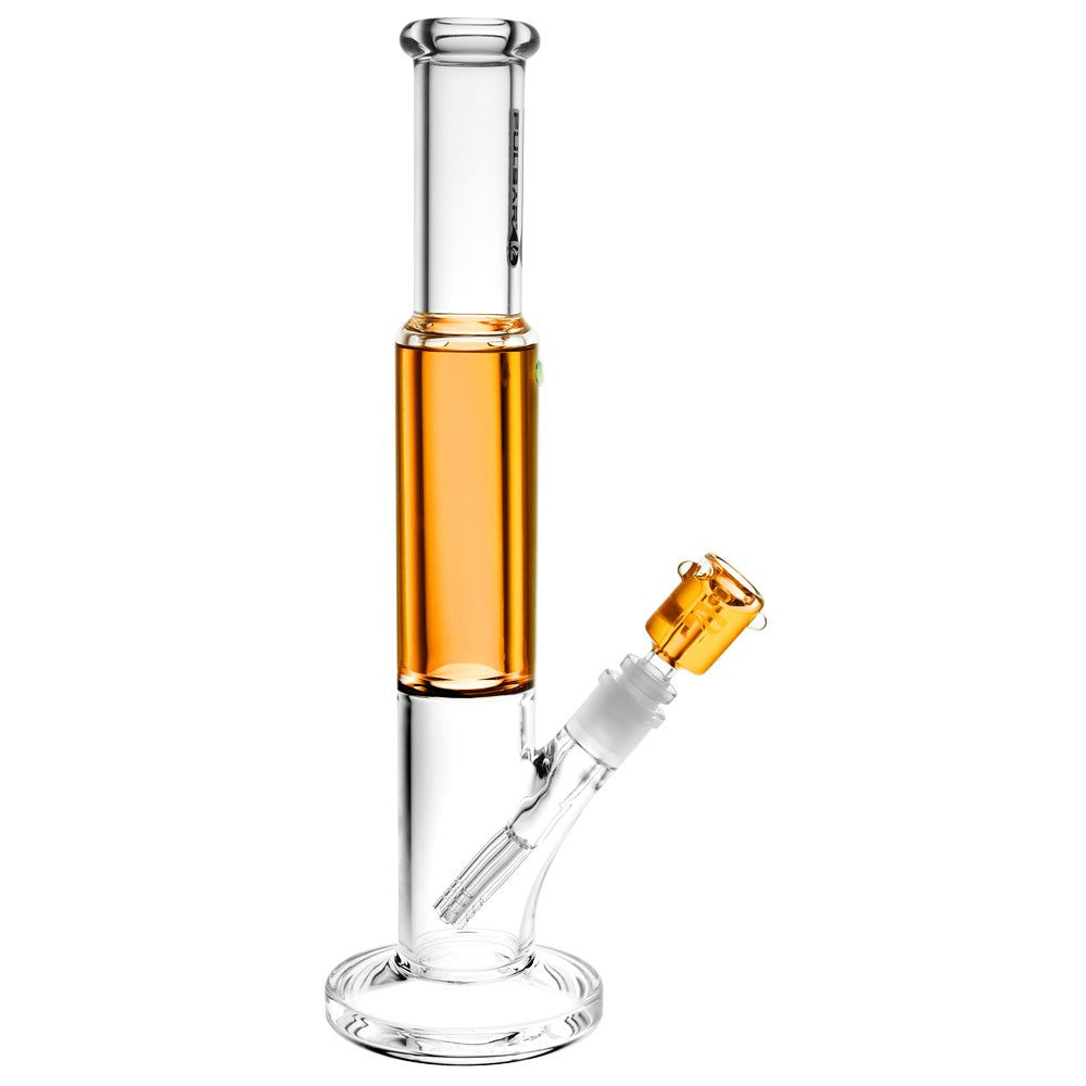 Pulsar Glycerin Series Tube Water Pipe with Tree Percolator and 45 Degree Joint