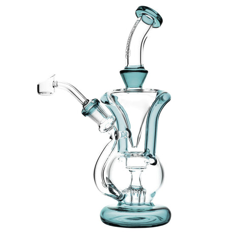 Pulsar Gravity Ball Rig Recycler in Assorted Colors with Borosilicate Glass, Front View