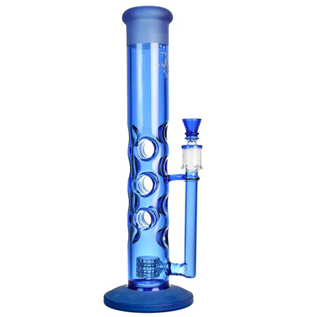 Pulsar Hyperspace Water Pipe, 13.75", 14mm Female, Borosilicate Glass, Straight Design, Front View