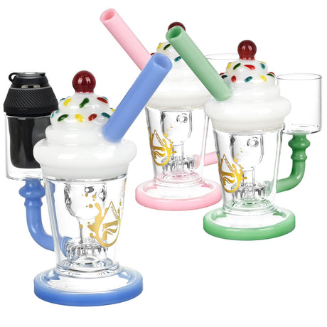 Pulsar Ice Cream Water Pipe collection for Puffco Proxy, Borosilicate Glass, E-Rig Attachment