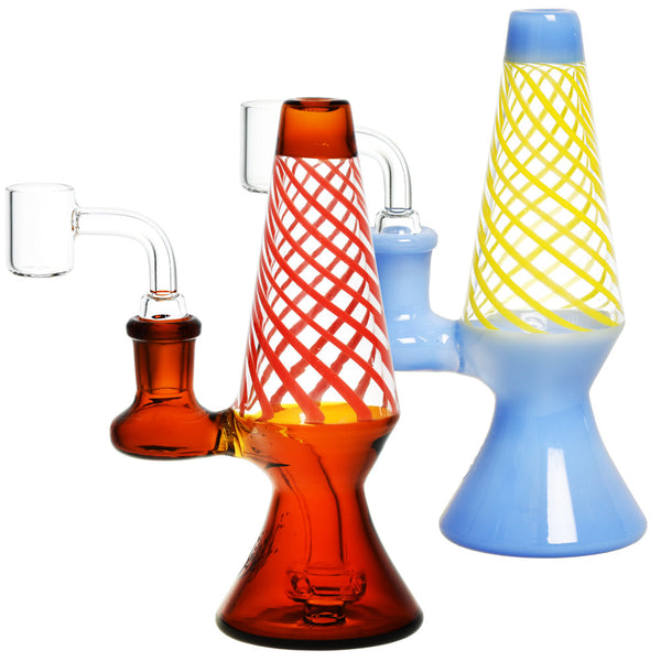 Pulsar Tropical Lava Lamp Dab Rig