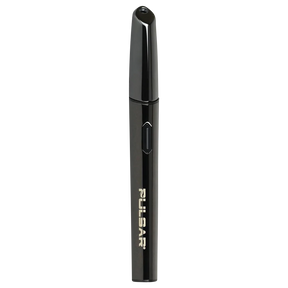 Pulsar Micro Dose Vaporizer Pen in sleek black, side view, portable design for concentrates