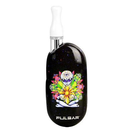 Pulsar Obi Auto-Draw Battery with Alien Design, Portable and Rechargeable, Front View