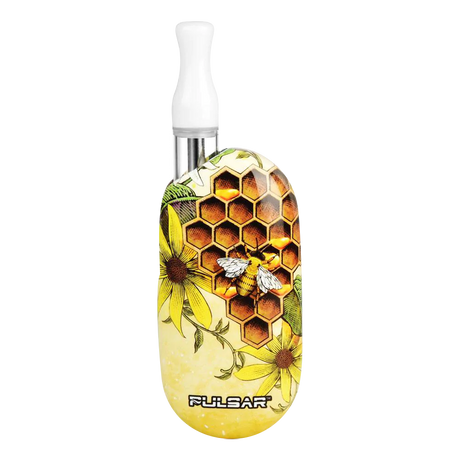Pulsar Obi Auto-Draw Battery with Honeycomb Design, Side View, Portable Vaporizer