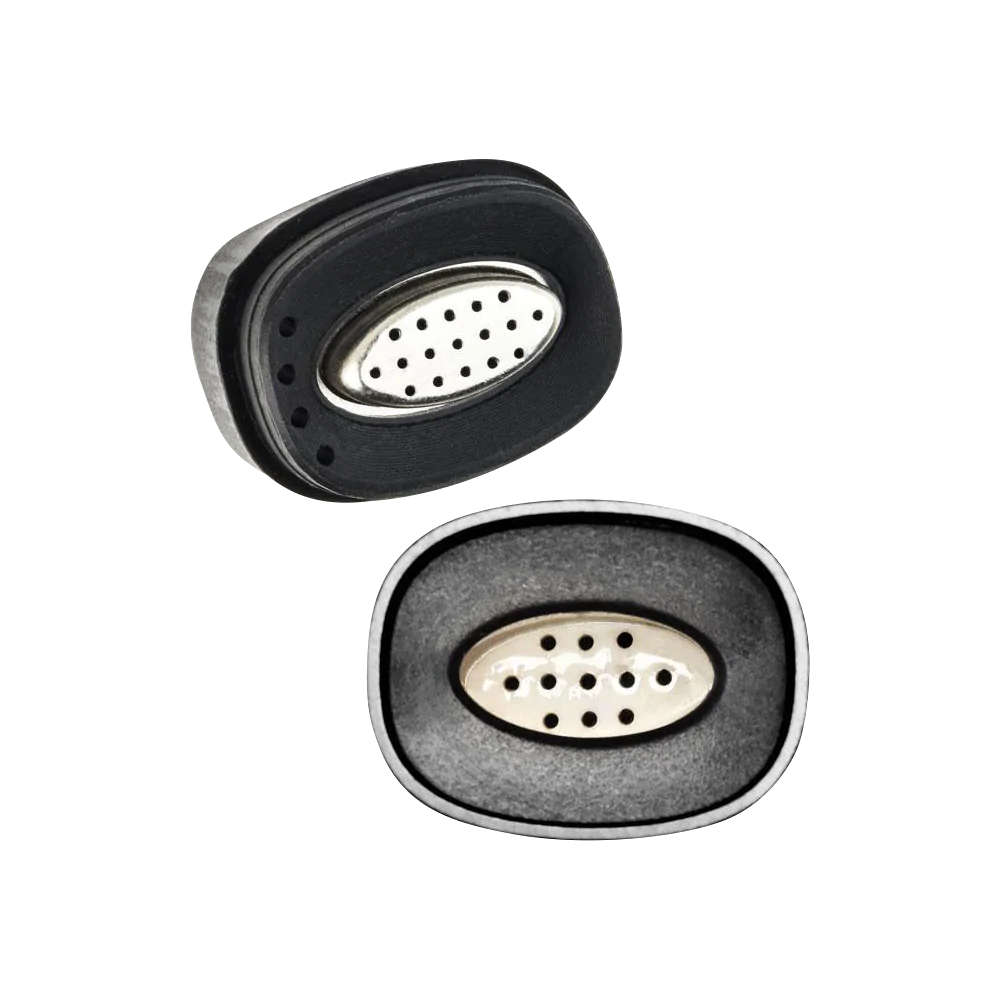 Pulsar Range Vape ceramic heating chambers for herbs and concentrates, top view