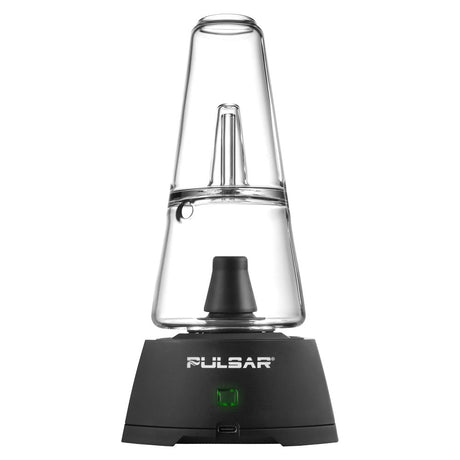 Pulsar Sipper Vaporizer front view, dual use for concentrates and 510 cartridges, 1500mAh battery