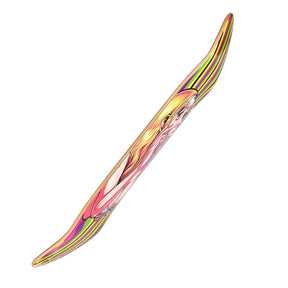 Pulsar SK8 Deck Lucy Facemelter Grinder, 31" x 7.75", Wood Material, Angled View
