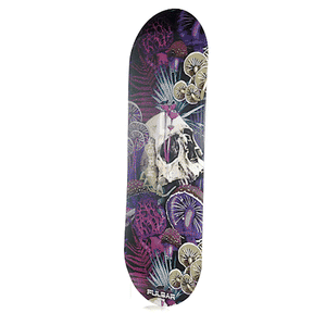 Pulsar SK8Tray with Magnetic Lid, Forgotten Trip 3D Design, 19.75"x7.25", Top View