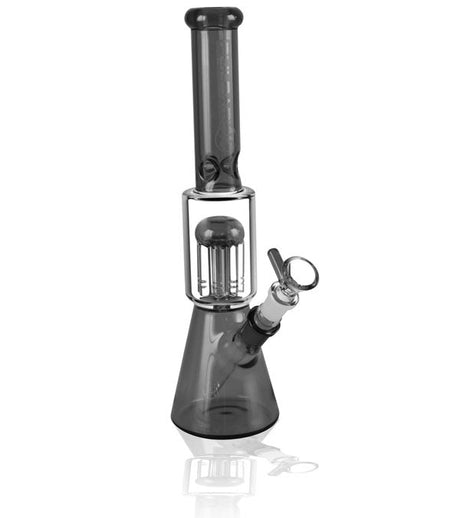 Pulsar Tree Perc Beaker Waterpipe in Assorted Colors - Front View on White Background