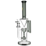 Pulsar Borosilicate Glass Gravity Recycler Bong with 14mm Female Joint - Front View