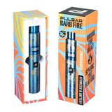 Pulsar Barb Fire Kit with Melting Mushroom design, 1450mAh, quartz tip, front view with packaging