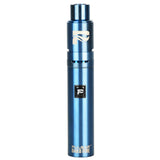 Pulsar Barb Fire Vaporizer Kit in blue with steel and quartz, front view on white background