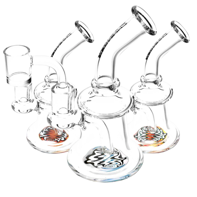 Pulsar Wig Wag Bottom Bell Mini Rig – DankGeek