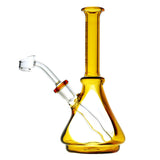 Pulsar Window Beaker Oil Rig, 7.5" with Slit-Diffuser Percolator and Quartz Banger, Front View