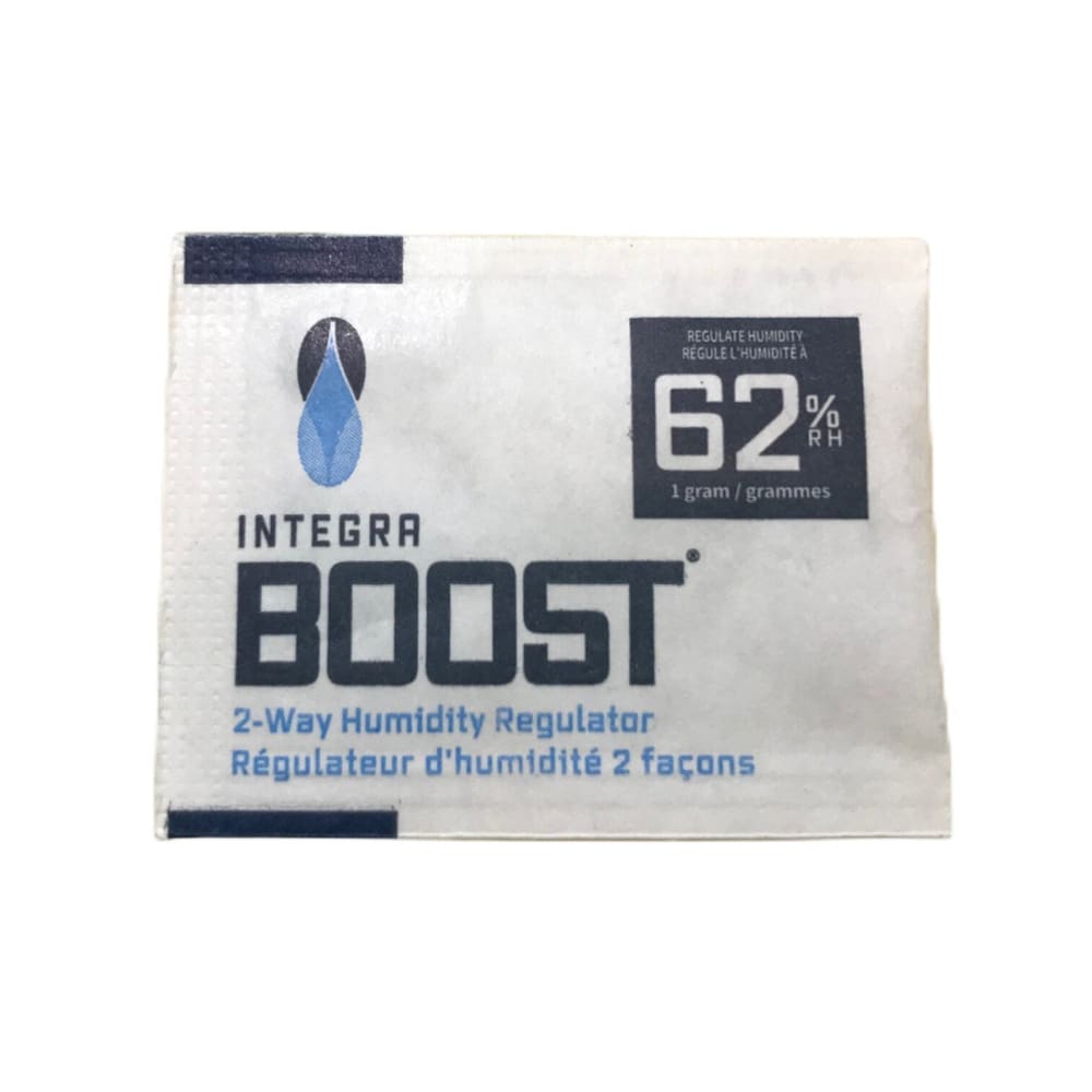 Integra BOOST 2-Way Humidity Regulator Packet Front View on White Background