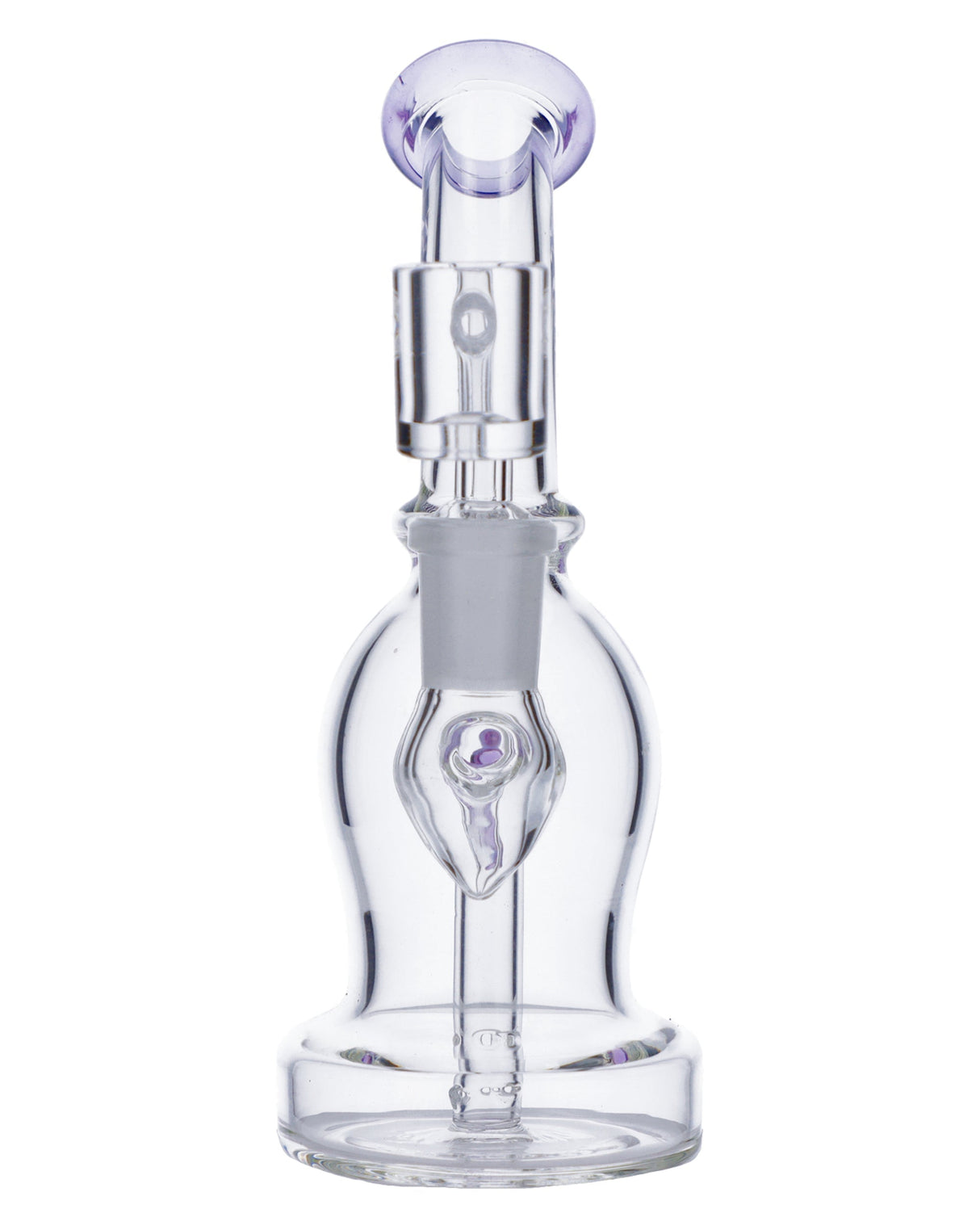 Valiant Purple Silicone Dab Rig with Banger