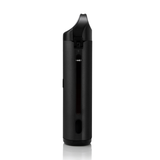 Cloudious 9 Atomic 9 Portable Vaporizer, sleek black, digital display, front view on white background