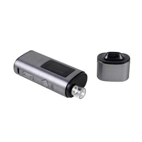 XVAPE XLUX Roffu Lite Vaporizer Kit with digital display and detachable mouthpiece, isolated on white