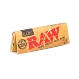 RAW Classic 1 1/4" Hemp Rolling Papers Bulk 24 Pack on White Background