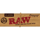 Raw Connoisseur Rolling Papers w/ Tips | 1 1/4"