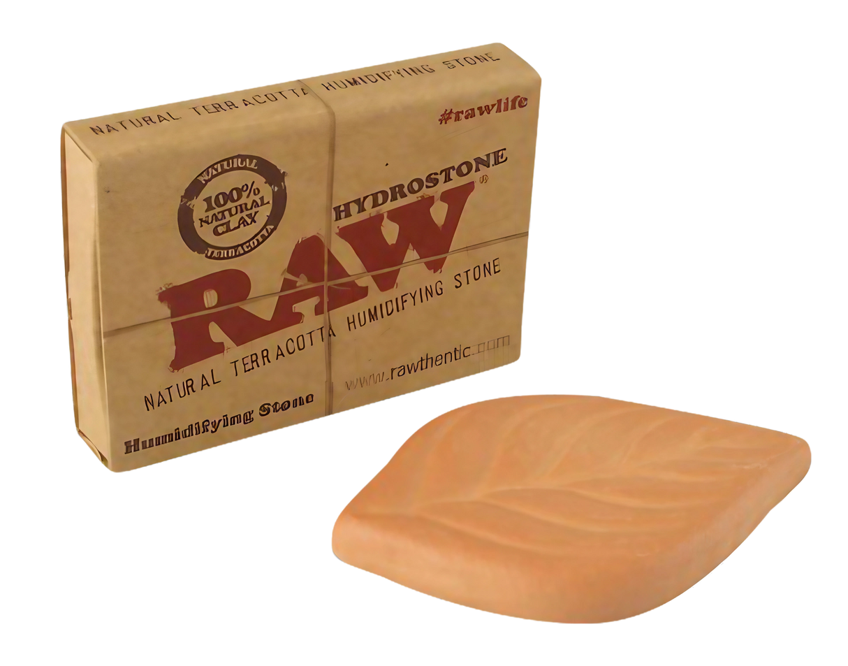 RAW Hydro Stone 20 Pack, natural terra cotta humidifying stone for tobacco moisture control