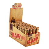RAW Natural 1 1/4" Pre Rolled Hemp Cones 32 Pack, Unbleached & Perfect for Dry Herbs