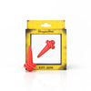 Honeybee Herb Red Honey Directional Carb Cap for Dab Rigs, Front View on Branded Packaging